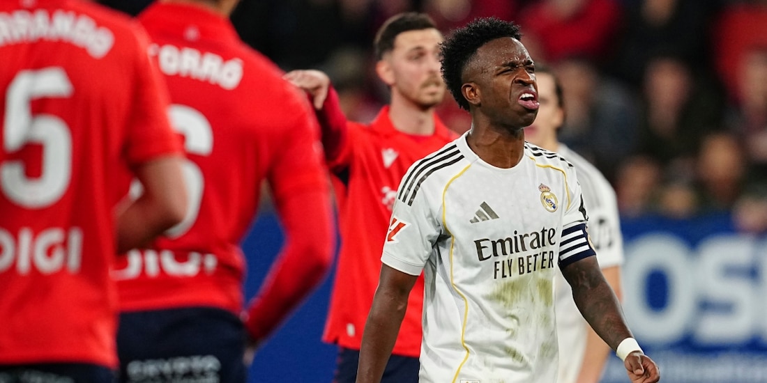 Real Madrid pierde ante el Osasuna en LaLiga de España