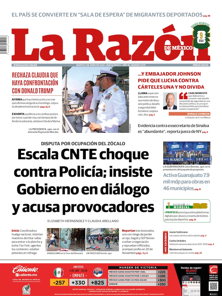 La Razón 02 Junio 2026