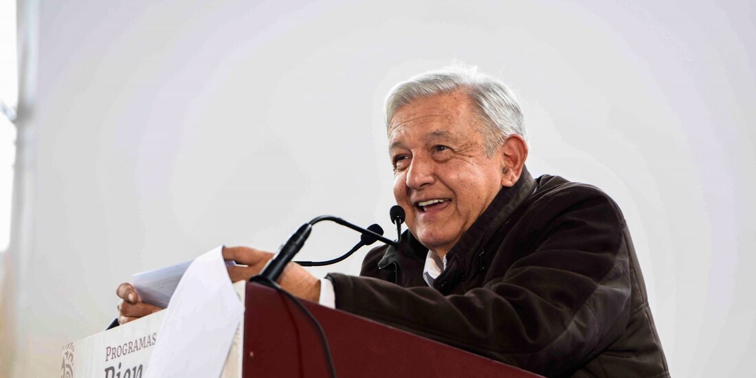Presidente López Obrador, en fotografía de archivo.