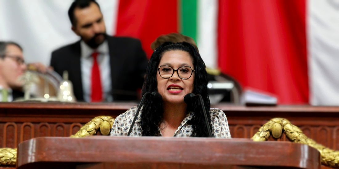 Legisladora en la CDMX, Rosario Morales.