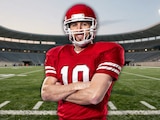 Harry Kane, listo para jugar futbol americano en la NFL.