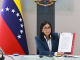 Delcy Rodríguez, vicepresidenta de Venezuela.