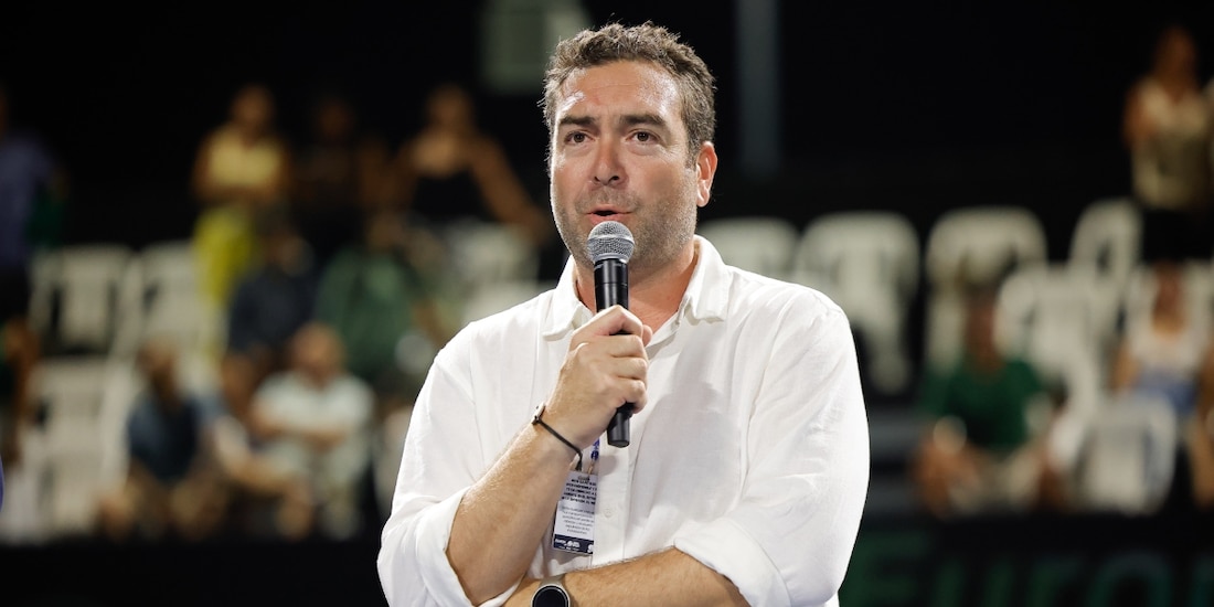 El extenista mexicano Daniel Langre es el director del Cancún Country Open.