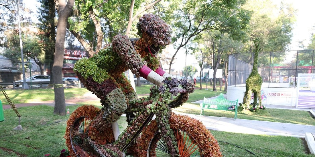 Espacio ambiental en la capital del país.