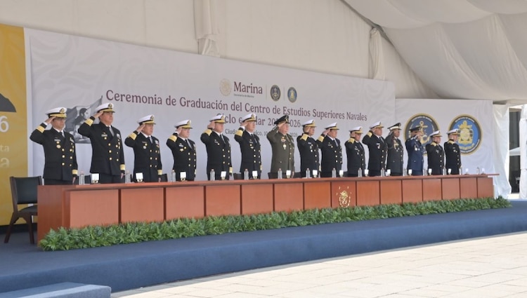 El programa curricular del CESNAV integró la participación de oficiales provenientes de diversas delegaciones de Centroamérica y de China.