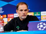 El entrenador del Bayern de Múnich, Thomas Tuchel, asiste a una conferencia de prensa en la Champions League