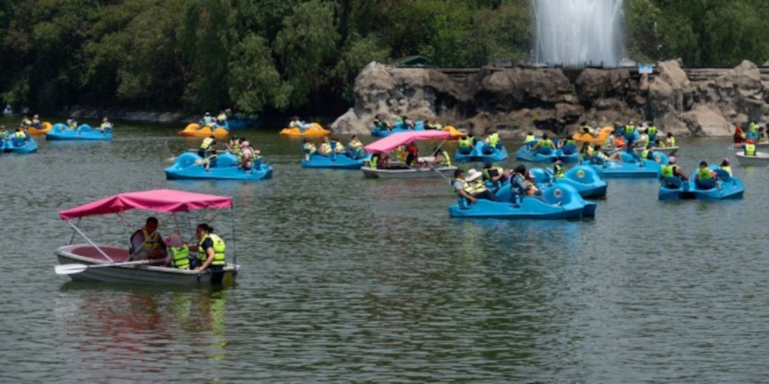 El Lago de Chapultepec, en la CDMX.