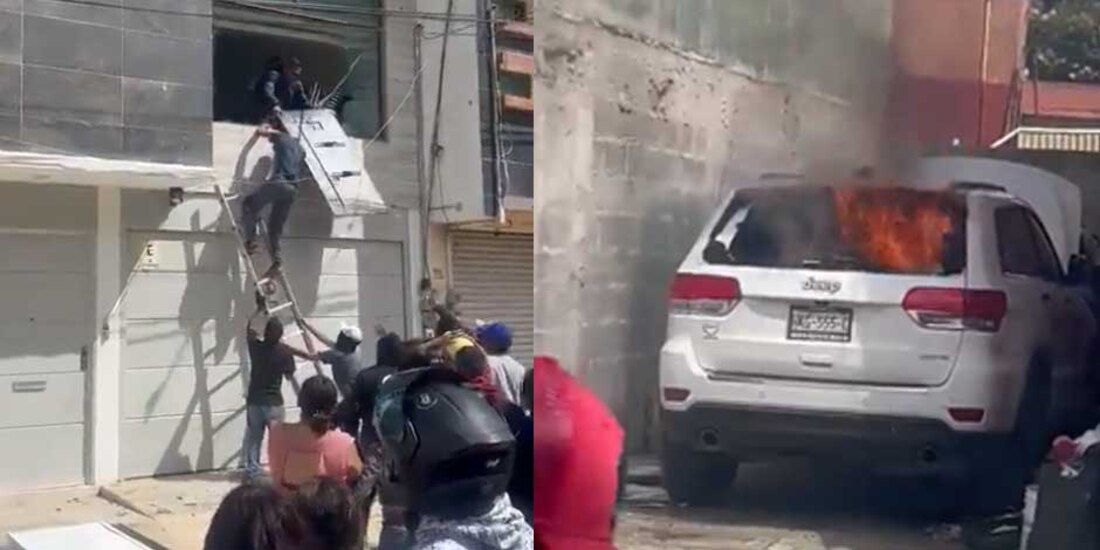 Pobladores irrumpen en la casa del presidente municipal de Zacualtipán tras asesinato de abuelito