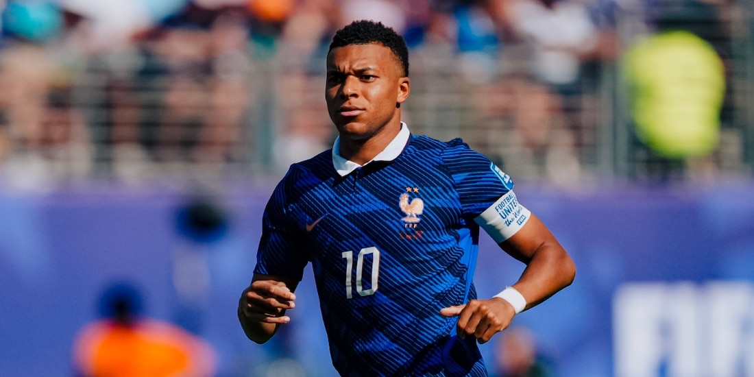 Kylian Mbappé volvió a aparecer en un partido decisivo; llegó a su quinto gol en este Mundial.