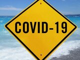 Playa durante la pandemia del COVID-19.