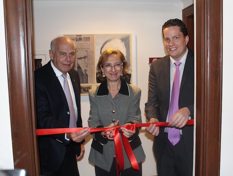 A la izquierda, David Garza Lagüera.