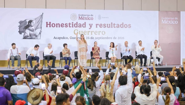 En el informe presidencial, Evelyn Salgado afirmó que Claudia Sheinbaum mantiene a Guerrero como una prioridad nacional de inversión y obras.