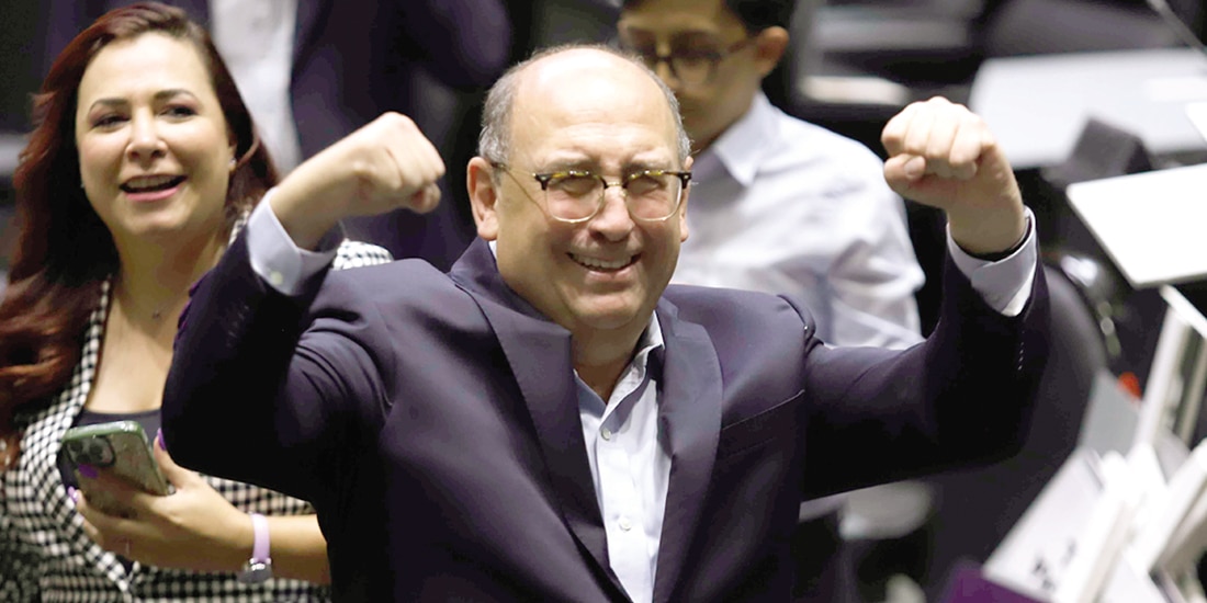 EL DIPUTADO Rubén Moreira en San
Lázaro, el pasado 11 de marzo.