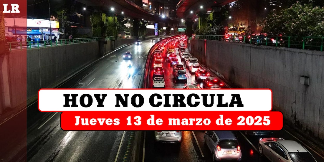 Revisa qué autos no circulan este jueves 13 de marzo en la Ciudad de México y el Estado de México.