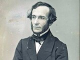 El liberal argentino Juan Bautista Alberdi, en una foto de 1850.