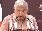 AMLO en la inauguración del Banco del Bienestar en Villa Corzo, Chiapas.