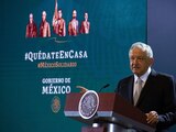 El presidente de México, Andrés Manuel López Obrador, el 24 de junio de 2020.