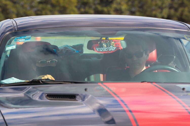 Estar dentro del auto no fue obligatorio