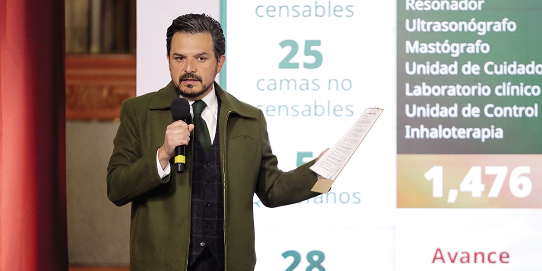 El director general del IMSS, Zoé Robledo