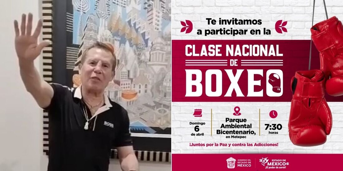 El Gobierno del Edomex invita a la Clase Nacional de Boxeo.