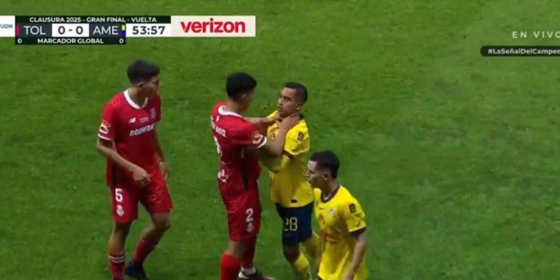 Se arma la bronca en la final de la Liga MX.