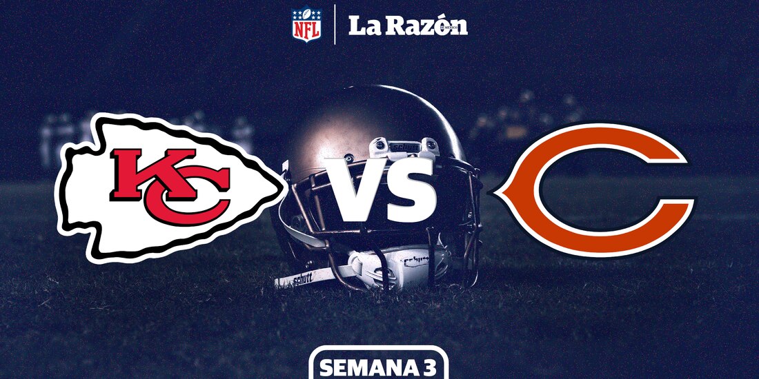 Kansas City Chiefs choca con los Chicago Bears en la Semana 3 de la NFL