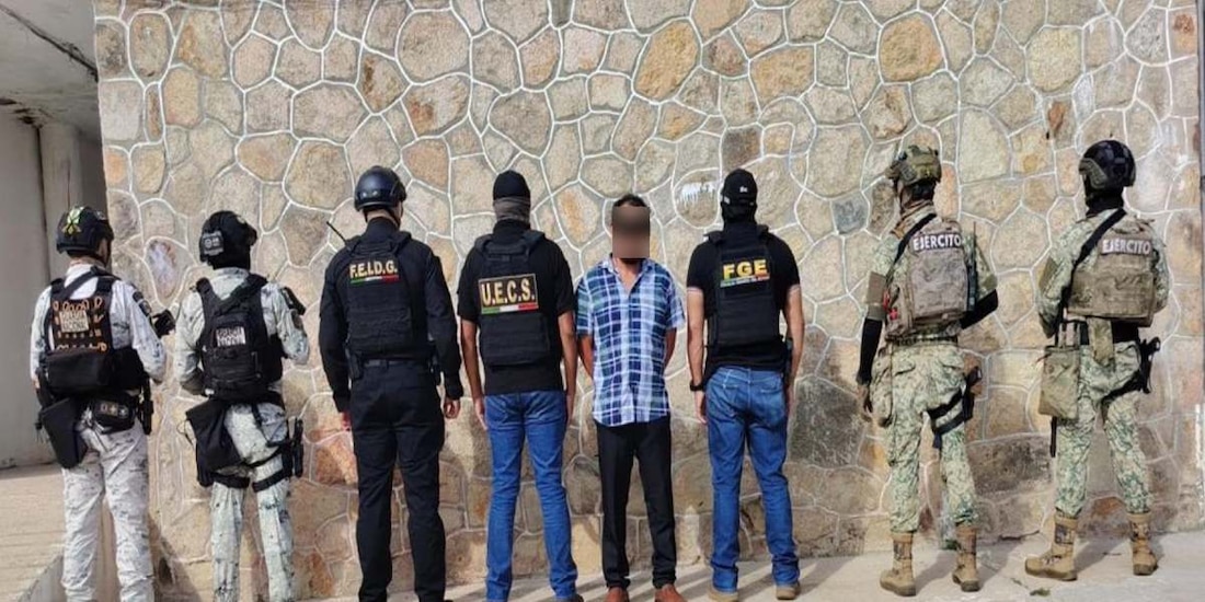 Elementos de la Fiscalía General del Estado de Guerrero cumplimentaron el mandato judicial tras labores de rastreo en la Costa Chica.