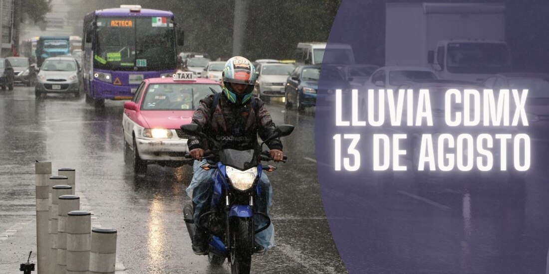 Así será el clima en CDMX este martes 13 de agosto de 2024.