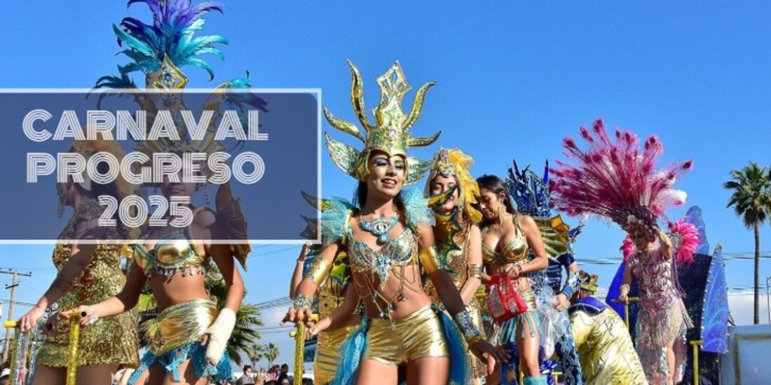 El Carnaval Progreso 2025 se realizará este mes.
