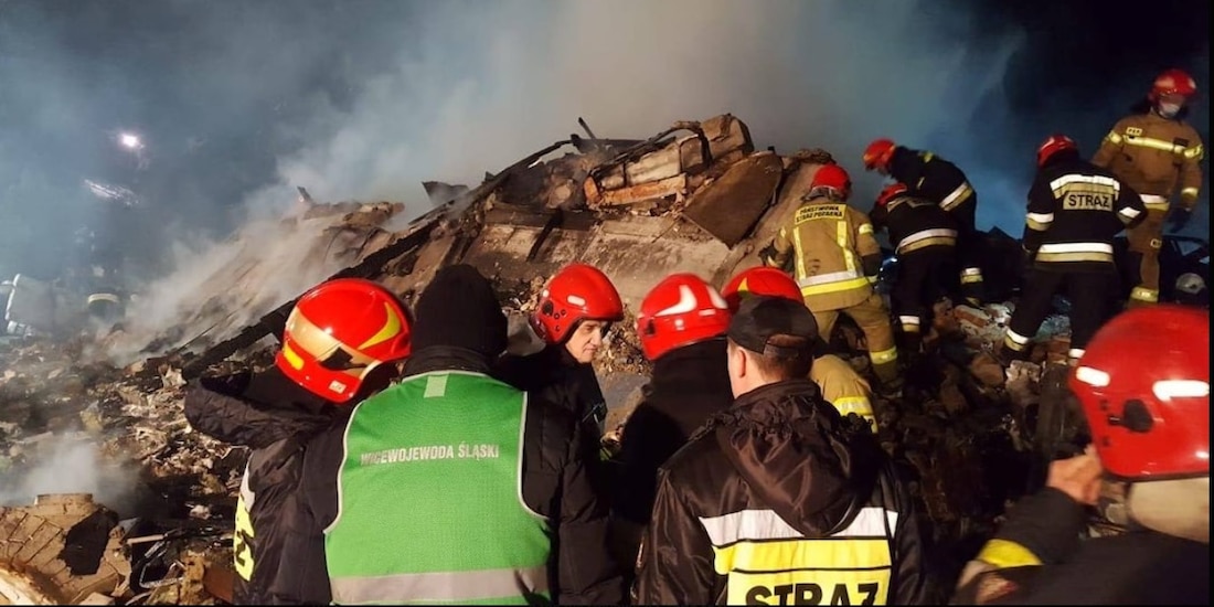 Cuerpos de emergencia atienden siniestro en Suiza.