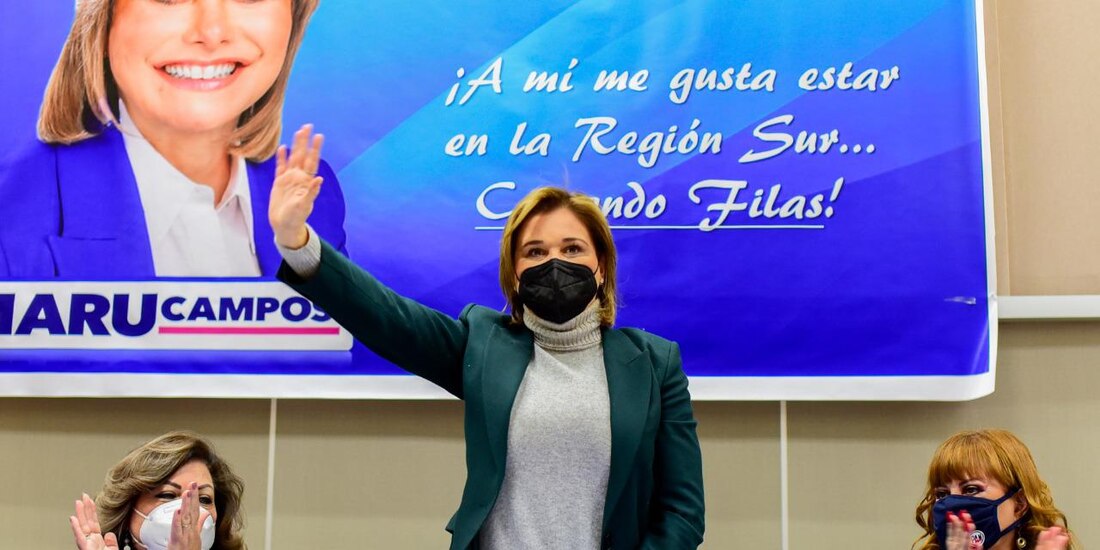 Maru Campos busca la gubernatura de Chihuahua.