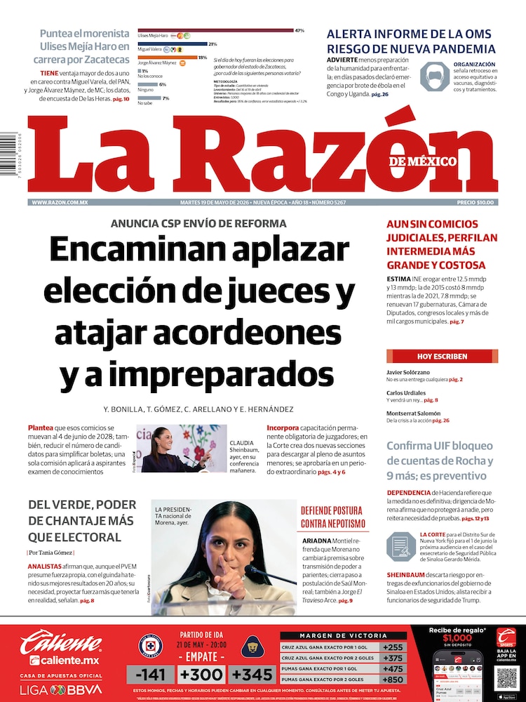 La Razón 19 Mayo 2026