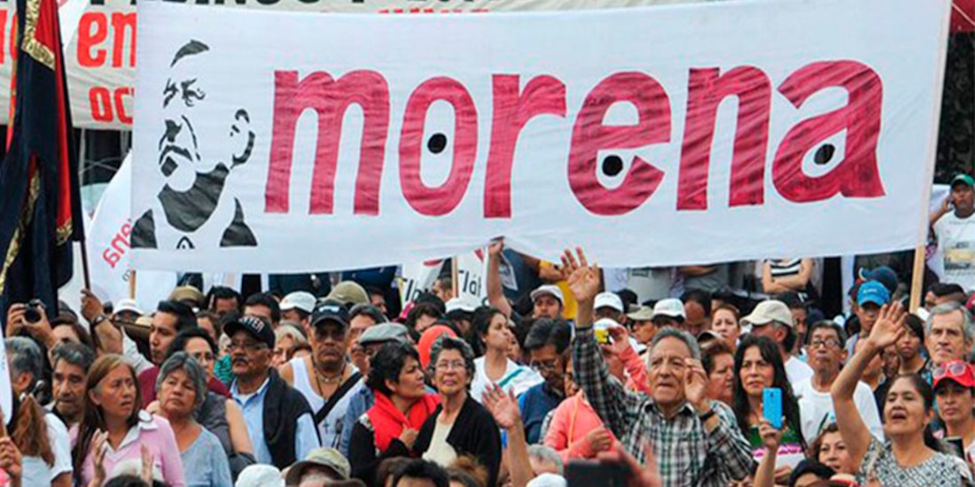 Simpatizantes del partido.