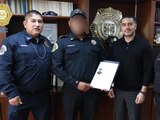 El Jefe de la Policía en CDMX junto con otros agentes de la SSC.