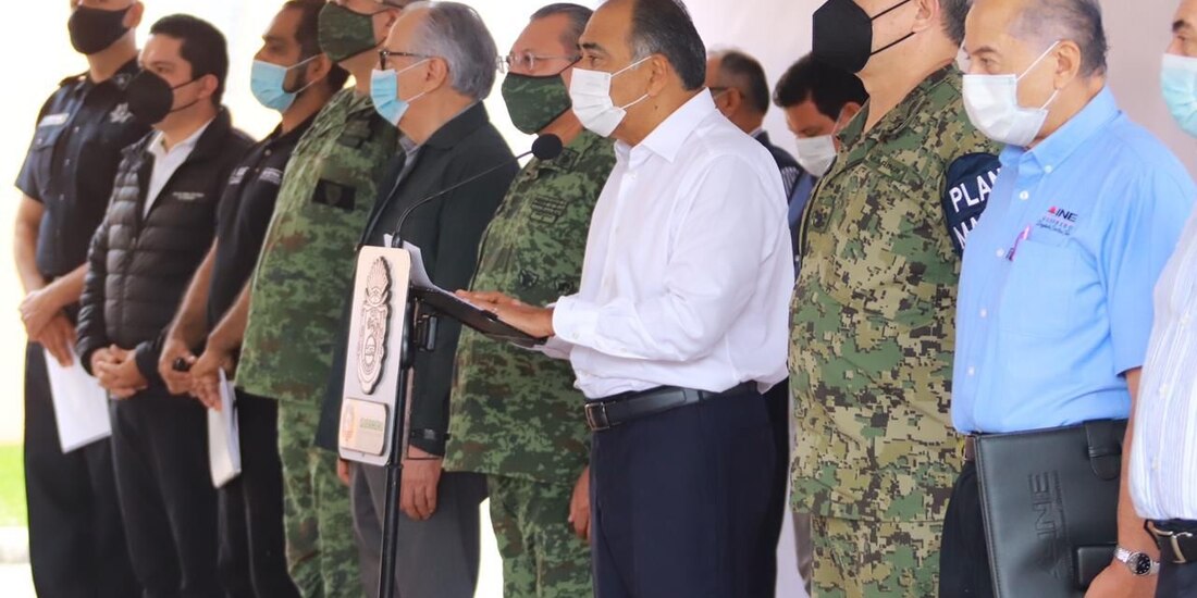 Para las elecciones del próximo domingo, Guerrero anuncia operativo para garantiza la seguridad y el cumplimiento de las normas sanitarias.<br>