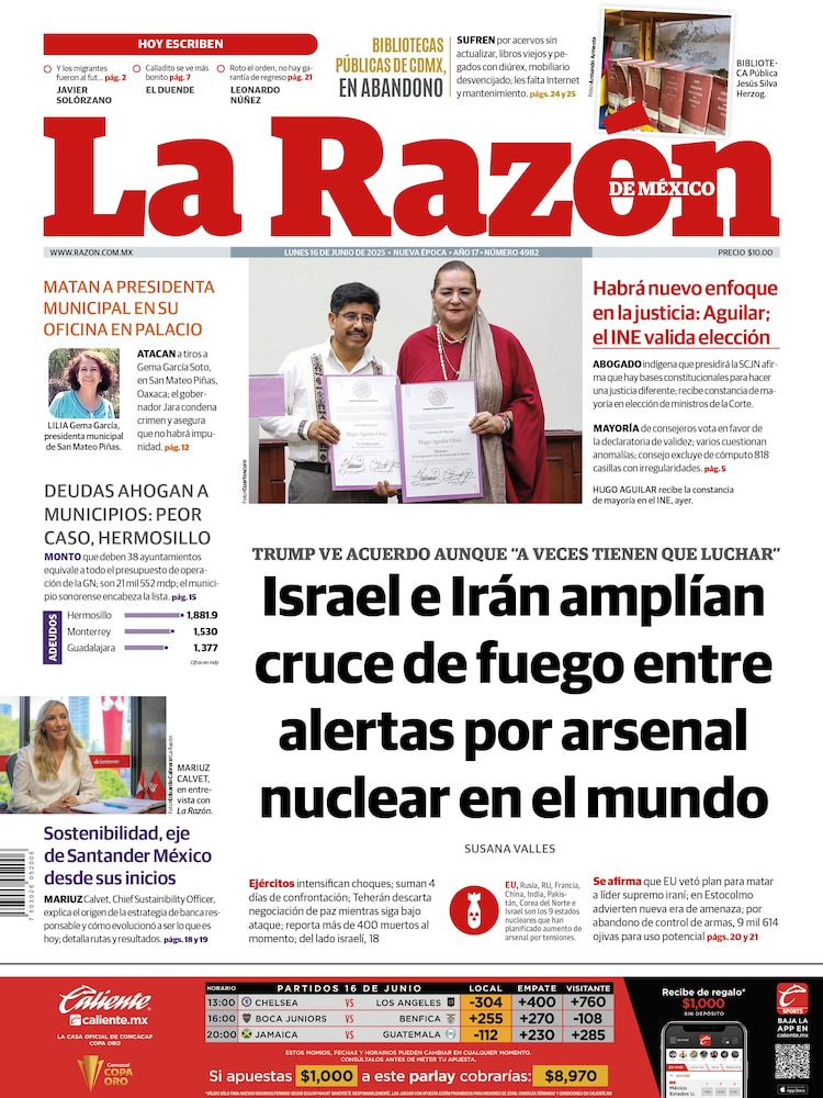La Razón 16 Junio 2025