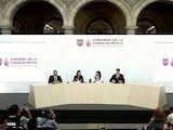 Conferencia de autoridades de la CDMX.
