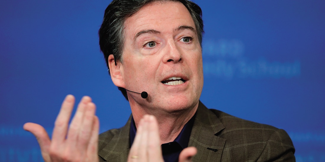 El exdirector del FBI, James Comey, en una foto de archivo.