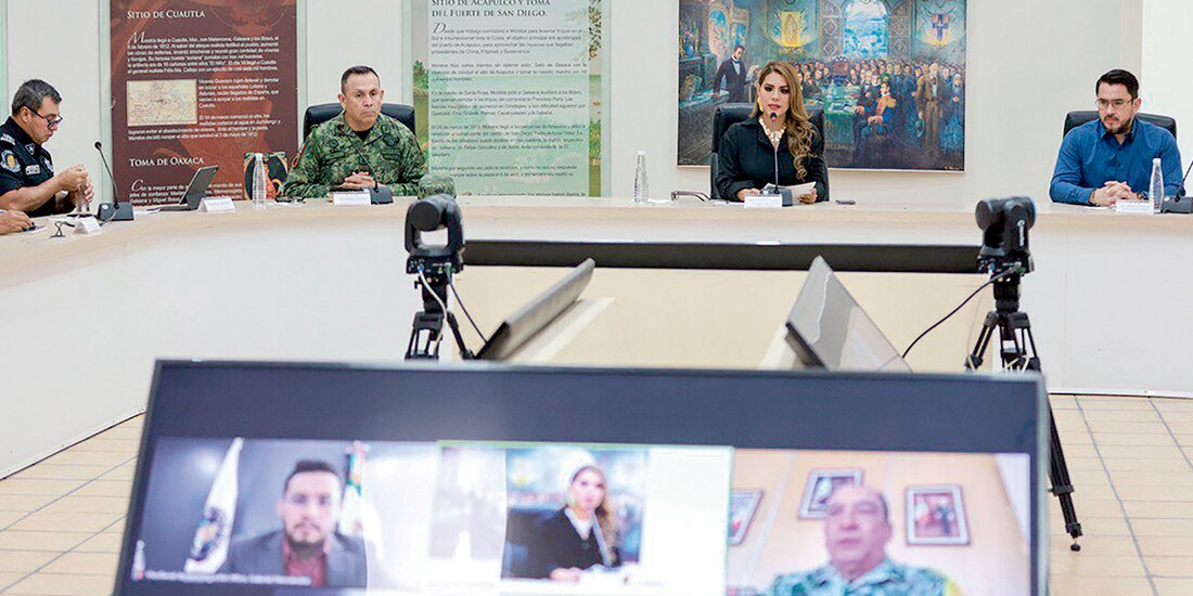 La gobernadora declaró sesión permanente la Mesa de Coordinación para la Construcción de la Paz, por este caso.