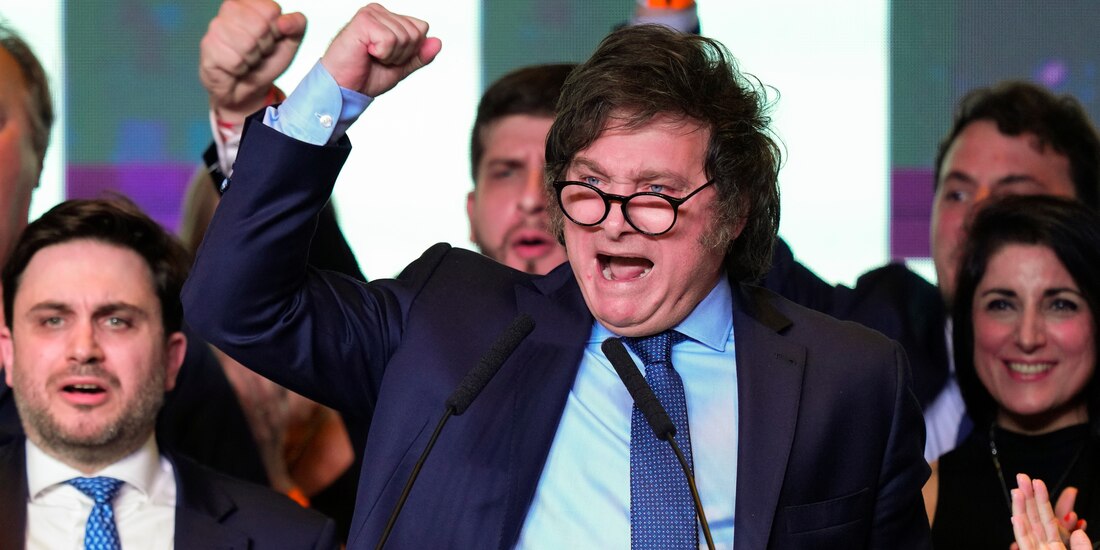 Javier Milei, presidente de Argentina.