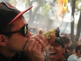 Como parte de las celebraciones del Día de la Marihuana, personas en pro de la legalización de la cannabis organizaron diversos plantones y fumatones 4/20 en diversas partes de la República Mexicana