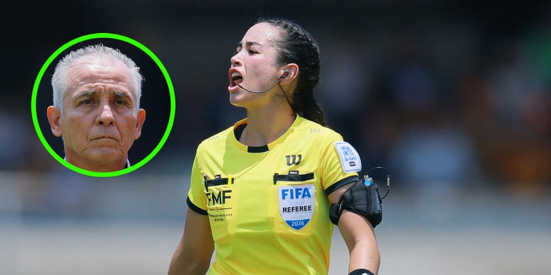 Katia Itzel García respondió a comentario machista de Sergio Bueno.