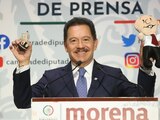 El coordinador de los diputados de Morena, Ignacio Mier, califica de "ridícula" la prohibición del Tribunal Electoral sobre el uso de "Amlitos"