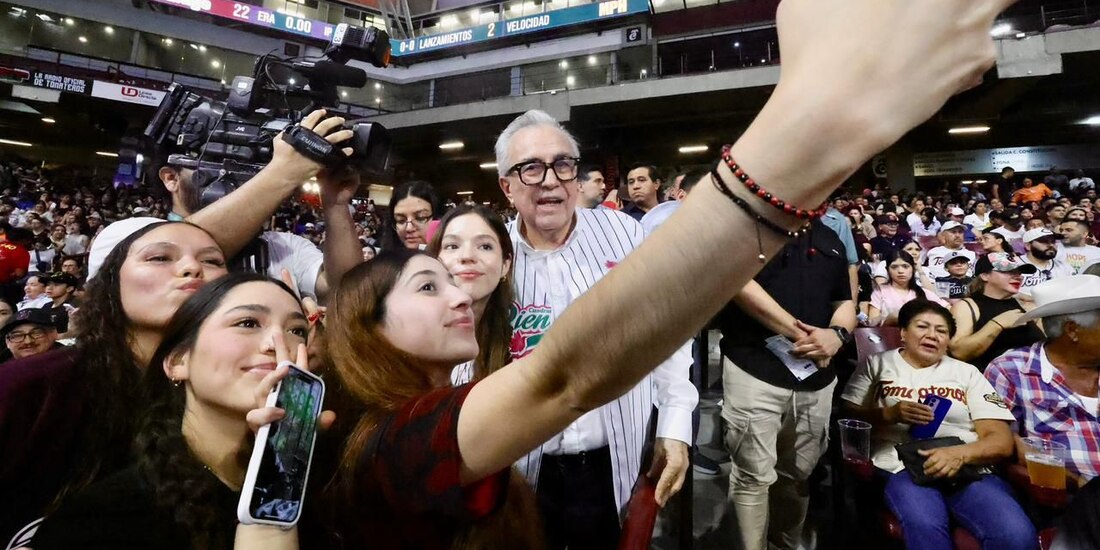 Rubén Rocha, gobernador de Sinaloa.