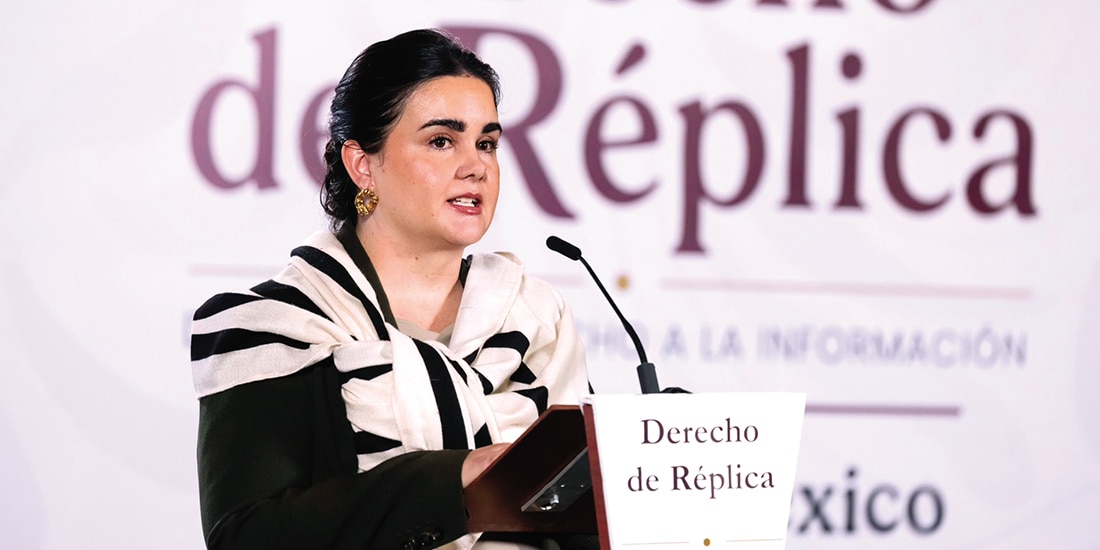 Cristina Planter en el programa Derecho de Réplica, ayer.