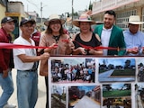 Ecatepec repavimenta 17 calles en Villas del Sol.