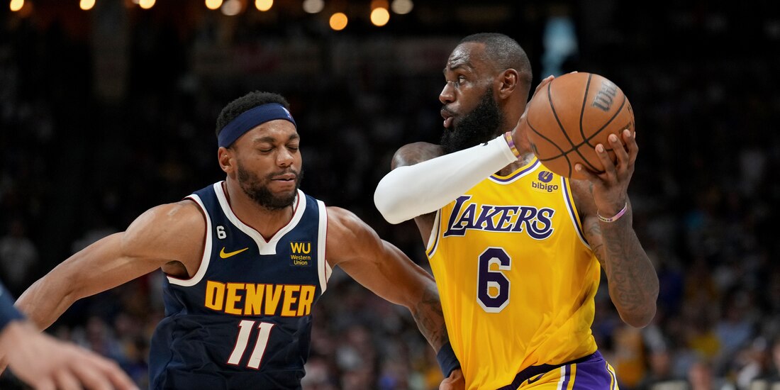 Denver Nuggets y Los Angeles Lakers se enfrentaron en la Ball Arena en el Juego 2 de las Finales de Conferencia Oeste de los NBA Playoffs 2023