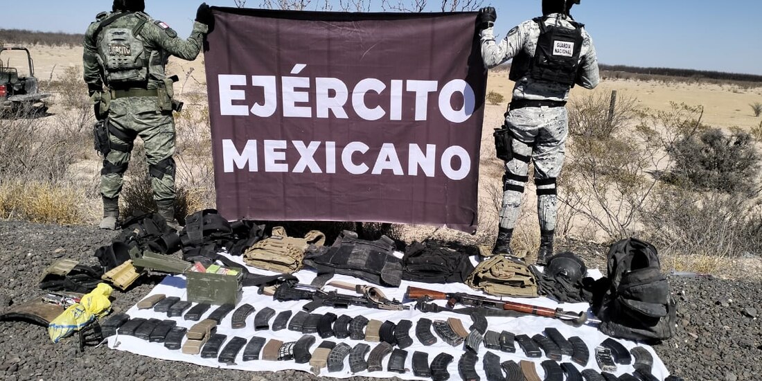 Acción del Ejército en el norte del país.