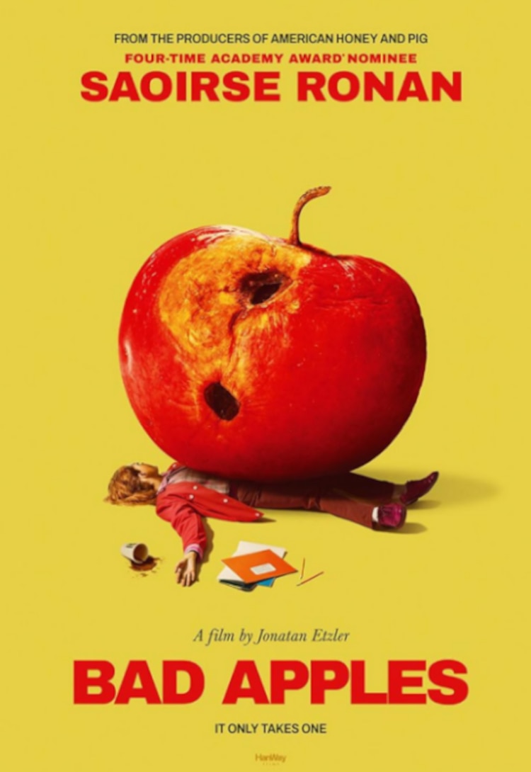 Póster de Bad Apples, donde actúa Saoirse Ronan