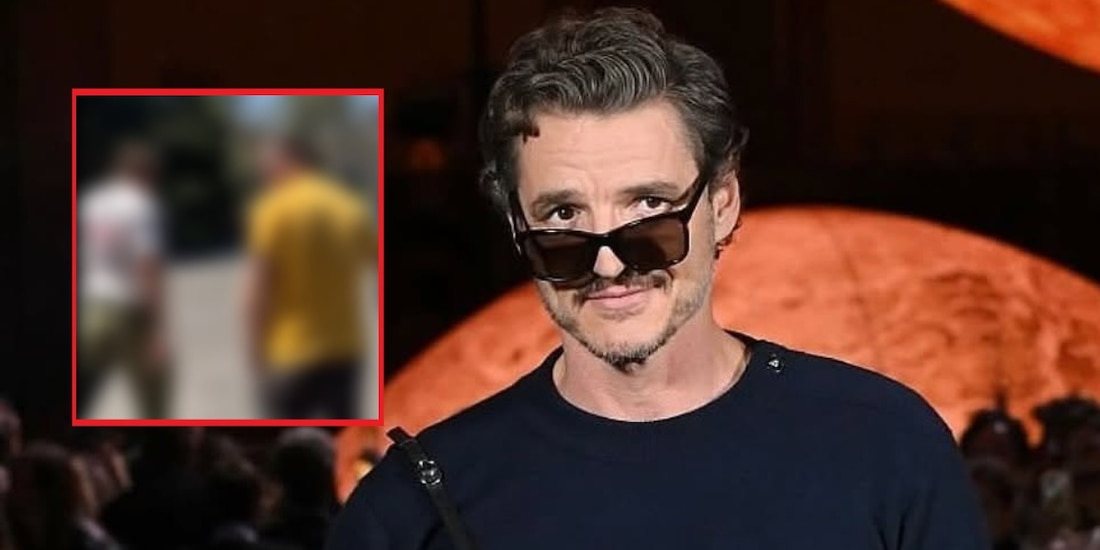 Captan a Pedro Pascal con Rafael Olarra en el Museo Nacional de Antropología de la CDMX